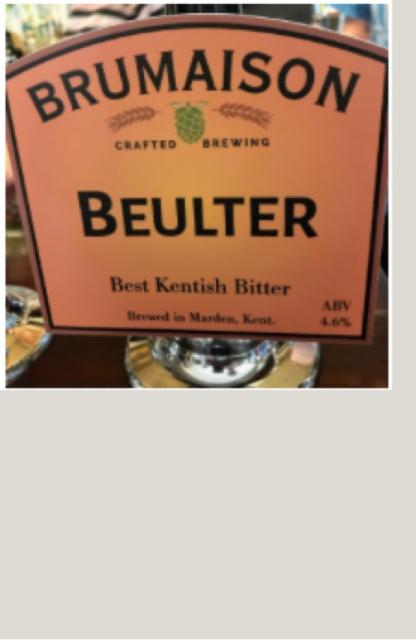 Beulter 4.6%, Brumaison Ltd, England