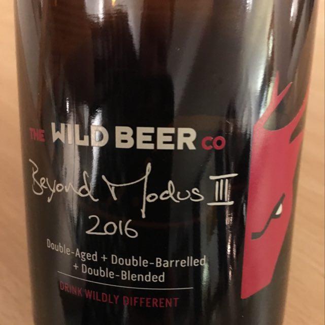 Beyond Modus III 2016 8.0%, Wild Beer, England