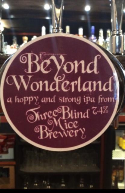 Beyond Wonderland 7.4%, Three Blind Mice Brewery, England