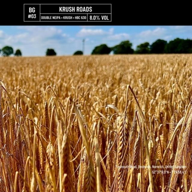 BG#03 - Krush Roads 8.0%, Noiseless, France