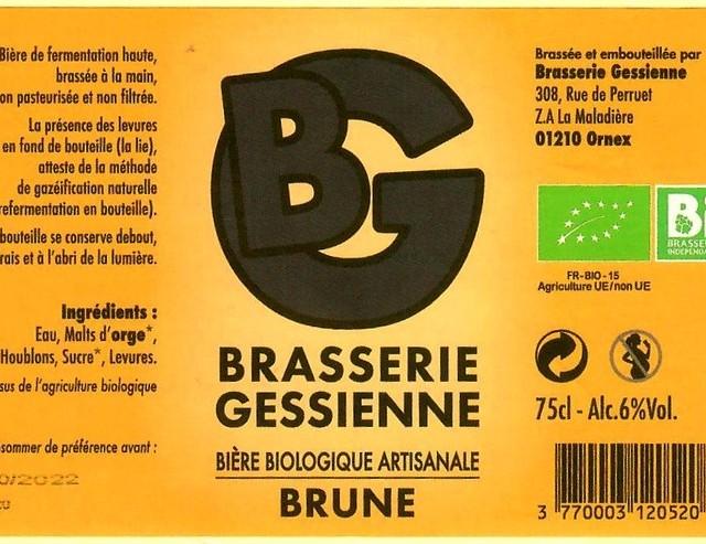 BG Brune, Brasserie Gessienne