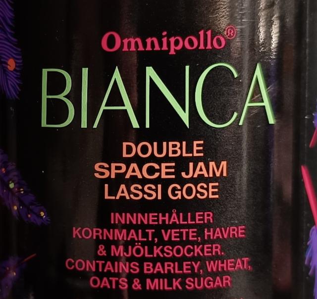 Bianca Double Space Jam Lassi Gose 6.0%, Omnipollo, Sweden