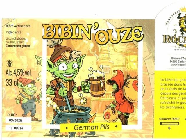 Bibin'ouze, Brasserie Du Roc Mol