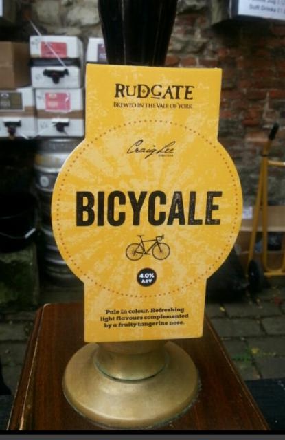 Bicycale 4.0%, Rudgate Brewery, England