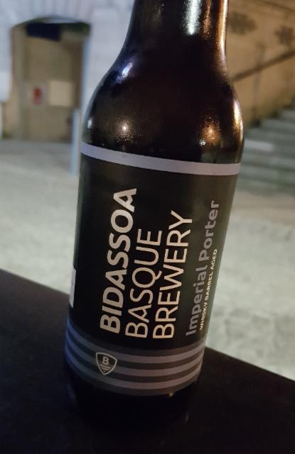 Imperial Porter Whisky Barrel Aged 7.9%, Bidassoa Basque Brewery, Spain