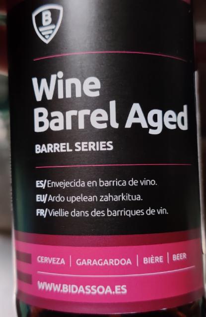 Barrel Series: Wine Barrel Aged 7.9%, Bidassoa Basque Brewery, Spain