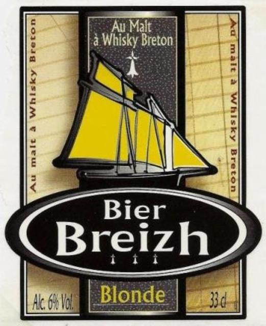 Bier Breizh Blonde 6.0%, Distillerie Warenghem, France