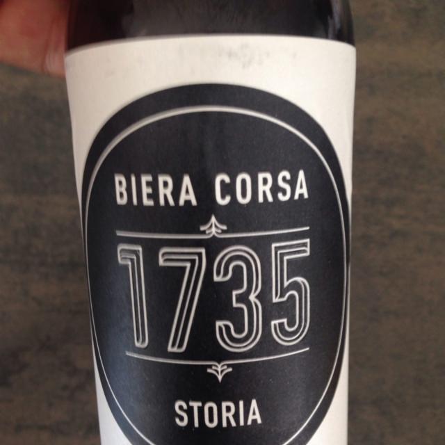 Biera Corsa 1735 Storia 4.5%, Brasserie Lutina [Closed], France