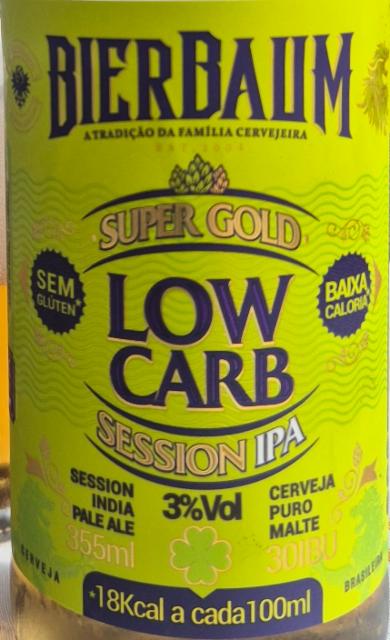 BierBaum Session IPA Low Carb 3.0%, Cervejaria Bierbaum, Brazil