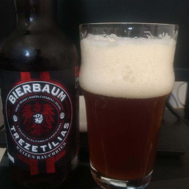 Bierbaum Weizen Rauchbier 5.5%, Cervejaria Bierbaum, Brazil