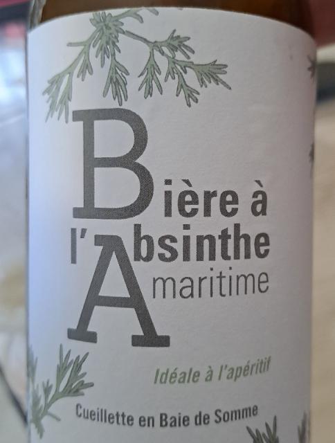 biere à l'absinthe maritime 5.2%, Brasserie Du Bosquet, France