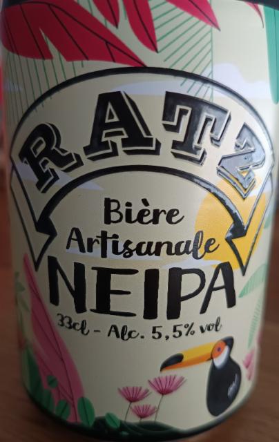 Ratz NEIPA 5.5%, Brasserie Artisanale Ratz, France