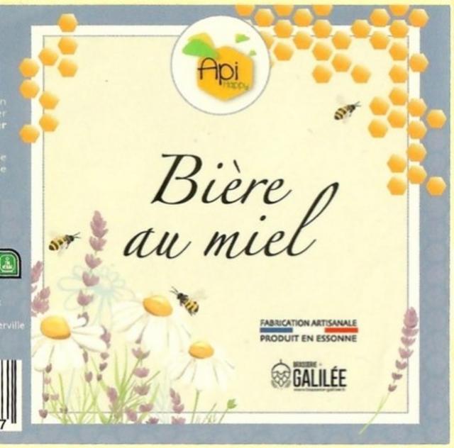 Bière Au Miel 5.0%, Brasserie Galilée, France