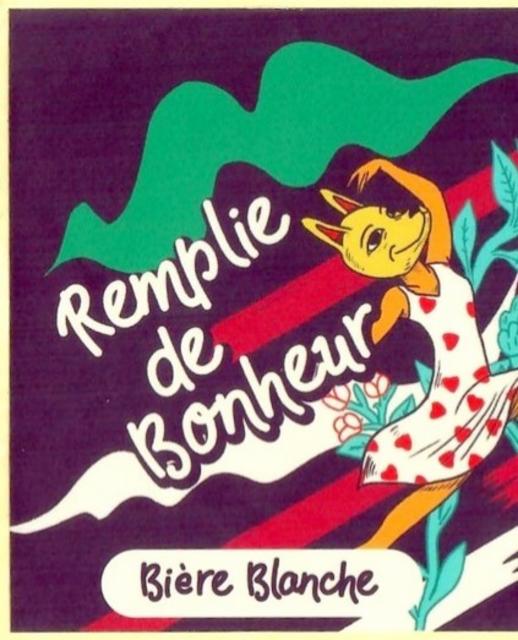 Remplie De Bonheur Blanche 5.5%, Trisk'Ale [Closed], France