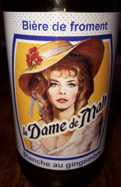 La Dame De Malt Blanche Au Gingembre 6.1%, La Dame De Malt, France