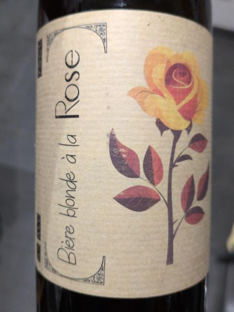 Bière Blonde À La Rose, Maison Luminet - Boules & Bulles