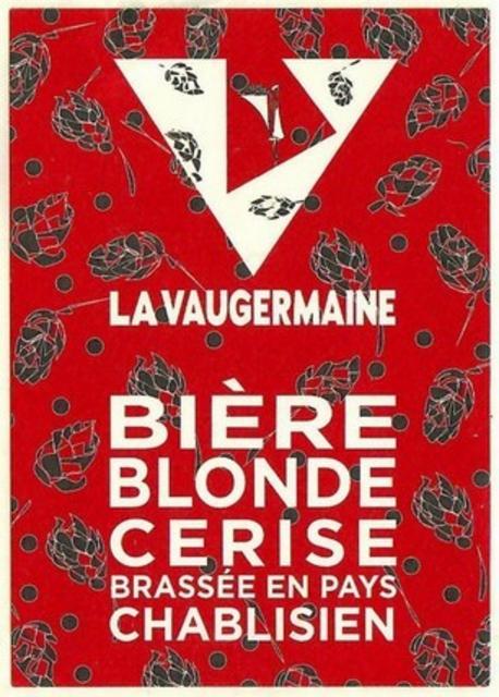 Bière Blonde Cerise 4.6%, La Vaugermaine, France
