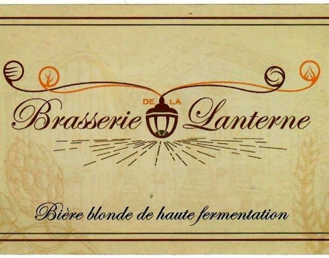 Bière Blonde De Haute Fermentation, Brasserie De La Lanterne