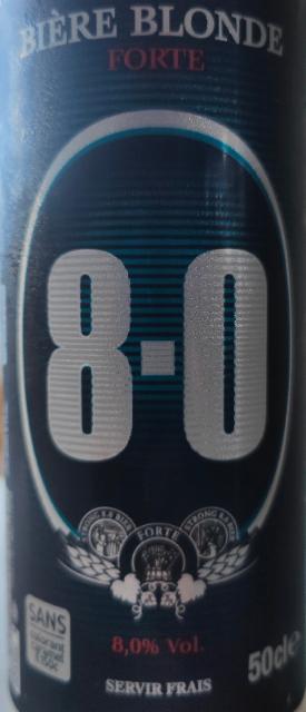 Biere Blonde Extra Forte 8.0 8.0%, Magasins Système U, France