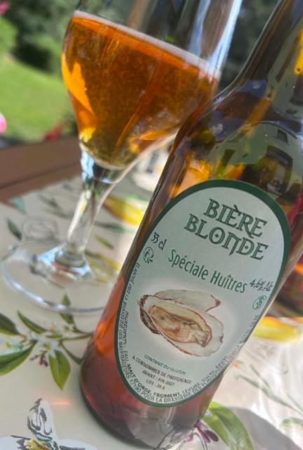 Bière blonde spéciale huîtres, Brasserie Des Naufrageurs