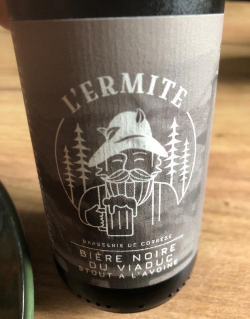 Bière Noire Du Viaduc 6.3%, Brasserie L'Ermite, France