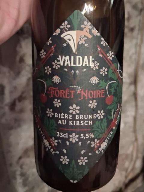 biere brune au kirsch, Brasserie Valdal