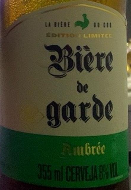 Bière da Garde Ambreè 8.0%, Clube do Malte, Brazil