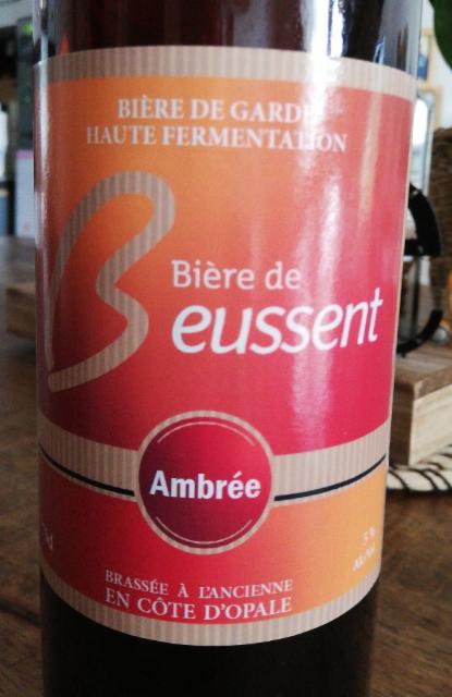 Beussent Ambrée 5.0%, Bière De Beussent [Closed], France