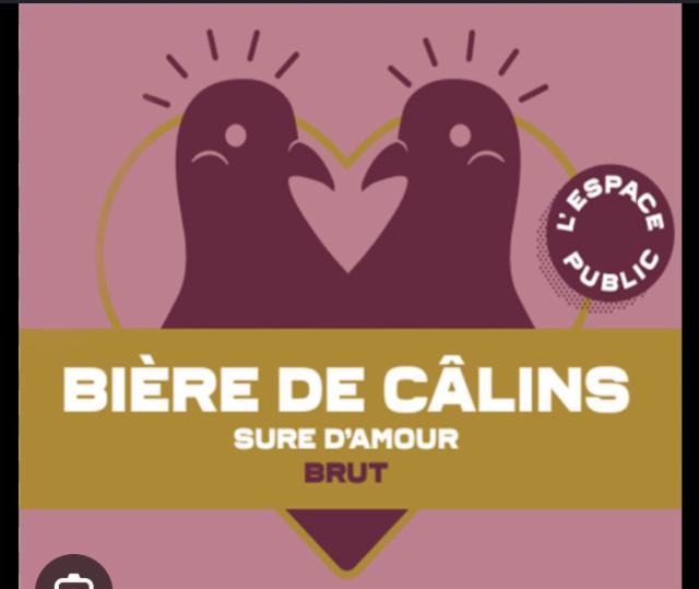 Bière de Câlins 7.0%, L'Espace Public, Canada