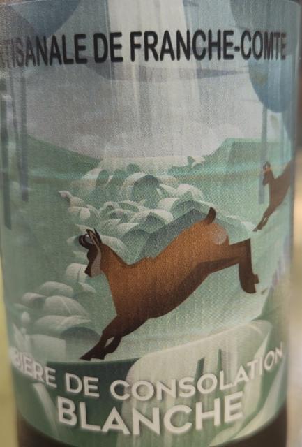 Bière de Consolation Blanche, Brasserie De La Quiotte (GrosLam Beer)