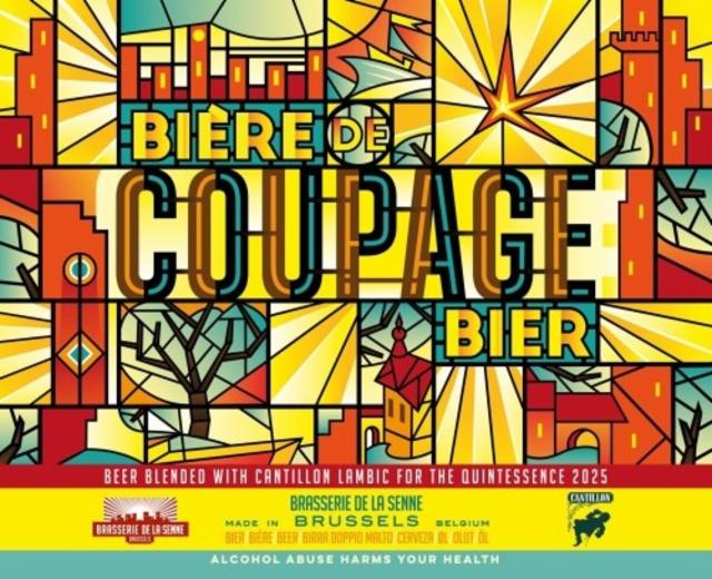 Bière de Coupage Quintessence Blend (2025) 6.2%, Brasserie De La Senne, Belgium