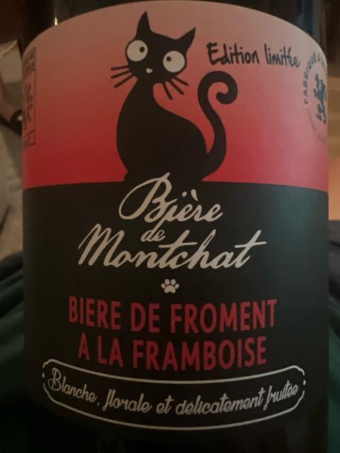 Bière de froment à la framboise, Bière De Montchat