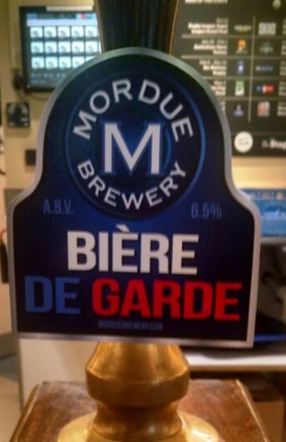 Biere De Garde 6.5%, MordueBrewery, England