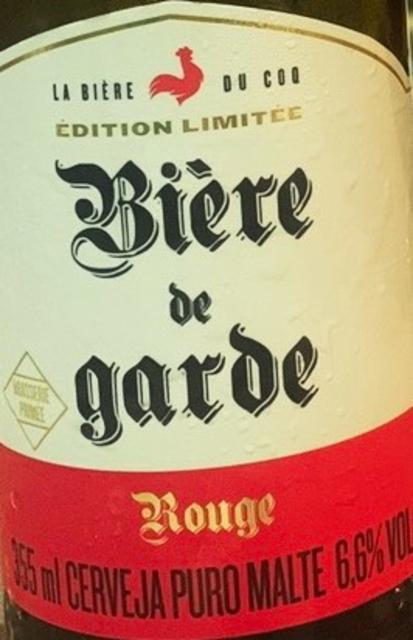 Bière de Garde Rouge 6.6%, Clube do Malte, Brazil