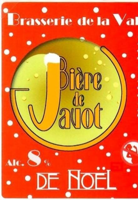 Bière De Javot De Noël 8.2%, Brasserie De La Vallée De Javot [Closed], France