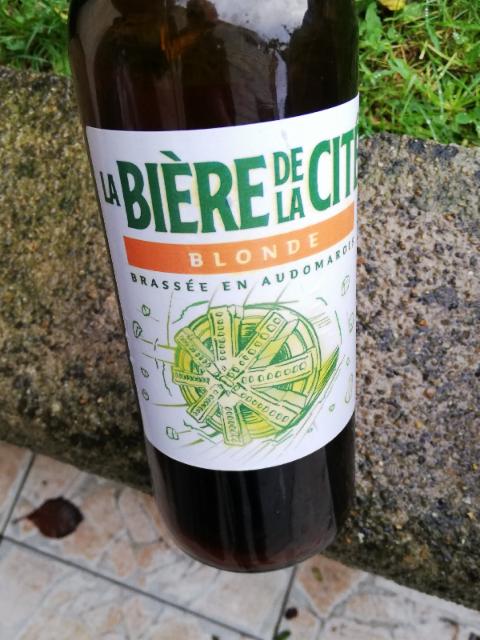 Bière De La Cité Blonde 7.2%, Brasserie De Saint-Omer, France