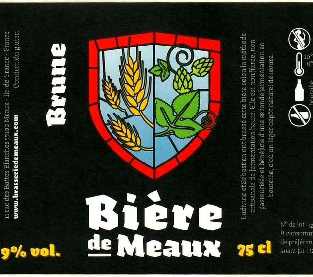 Bière De Meaux Brune 9.0%, Brasserie De Meaux, France