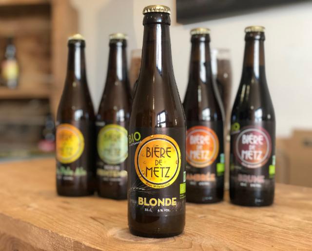 Bière De Metz Premium Bio Blonde 6.0%, Bière De Metz, France