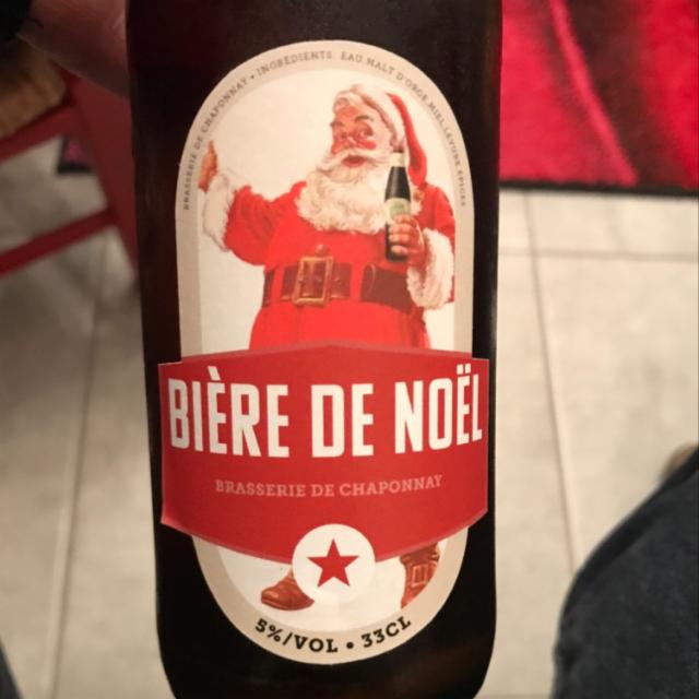 Chaponnay De Noël 5.0%, Brasserie De Chaponnay, France