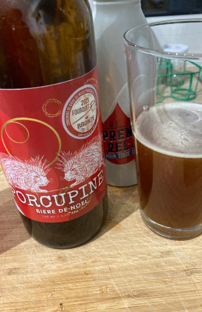Porcupine De Noël 3.5%, Brasserie Porcupine, France