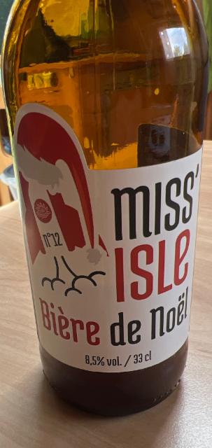 Miss'Isle N°12 De Noël 8.5%, Chez'Elle Beer (Miss'Isle), France