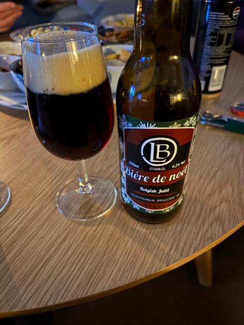 Biére de noël 6.2%, Leufstabruk Bryggeri, Sweden