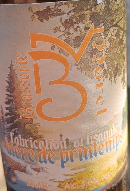 Morel De Printemps 5.8%, Brasserie Morel, France