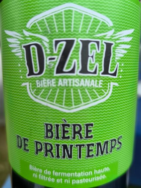 Bière de Printemps, D-Zel