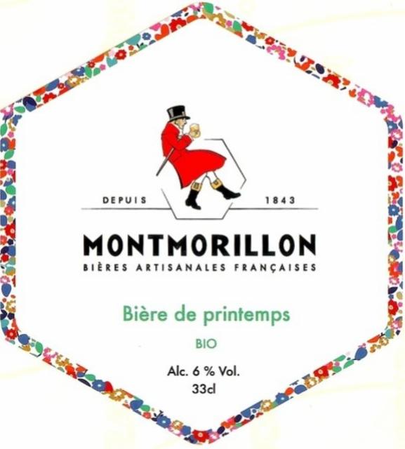 Montmorillon De Printemps 6.0%, Bières De Montmorillon, France