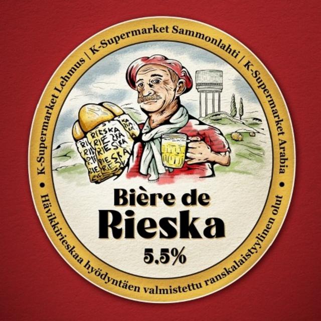 Bière De Rieska (2020) 5.5%, Panimoyhtiö Tuju, Finland