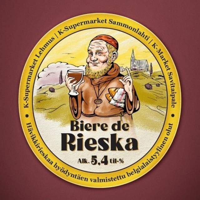 Bière De Rieska (2021) 5.4%, Panimoyhtiö Tuju, Finland