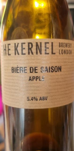 Biere De Saison Apple 5.4%, The Kernel Brewery, England