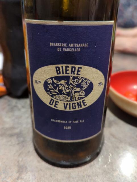 biere de vigne, Brasserie De Vaucelles