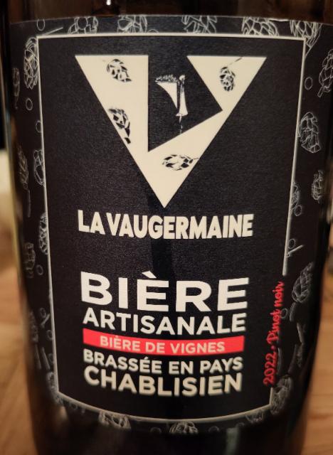 Bière De Vignes 6.0%, La Vaugermaine, France
